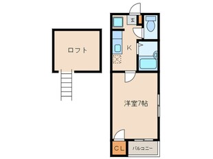 クルーズ愛宕の物件間取画像